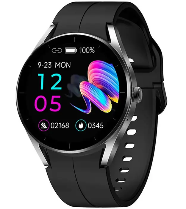 KS05 EliteEra Black Pro – Stylové černé chytré hodinky pro ženy s pokročilými funkcemi | Nelemi.cz