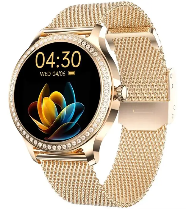 Aurelia Luxusní Dámské Chytré Hodinky – Zdraví, elegance a špičkové technologie v jednom | Nelemi.cz